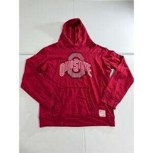 Ohio State Men’s Pullover Hoodie Size Medium Red